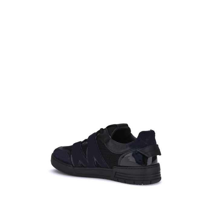 Leather and mesh Sneakers