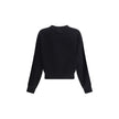 Black Cotton Sweatshirt