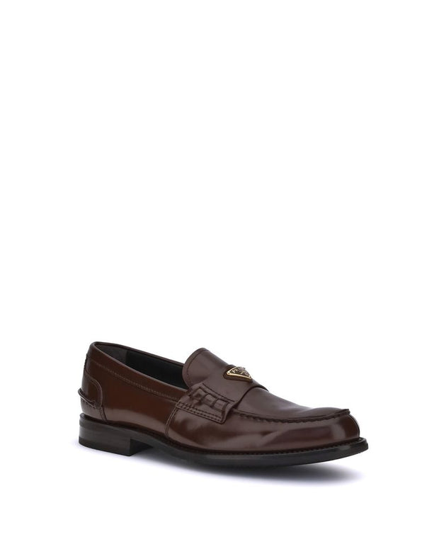 Triangular plaque Loafers