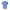 Blue Cotton Men T-Shirt