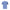 Blue Cotton Men T-Shirt