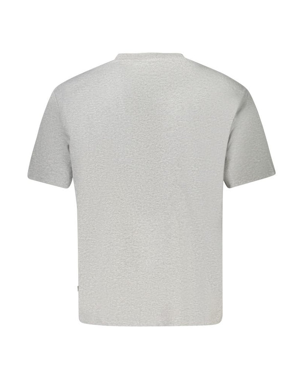 Gray Organic Cotton Women T-Shirt