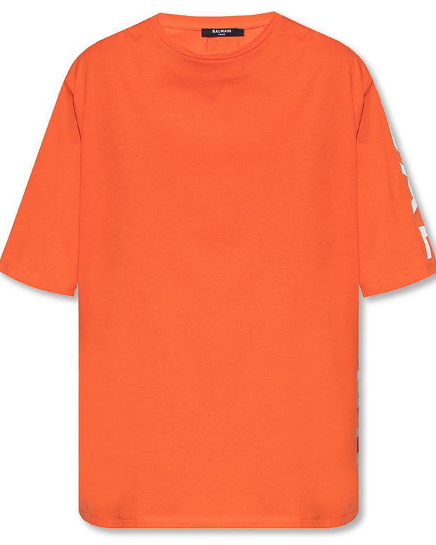 Orange Cotton T-Shirt