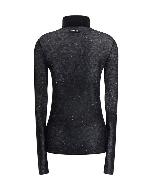 Long-sleeved turtleneck Top