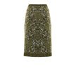 Green Viscose Skirt