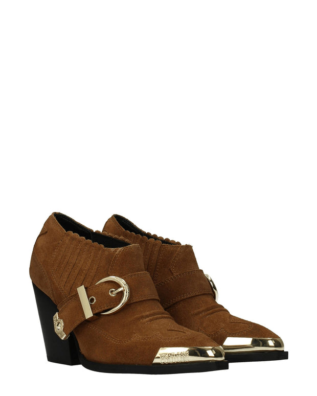 Brown Leather Ankle Boots