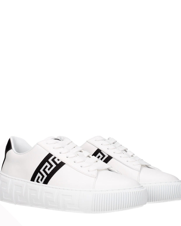 White Leather Sneakers