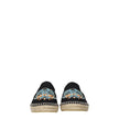 Black Fabric Espadrilles