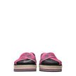 Pink Fabric Slippers Sandals