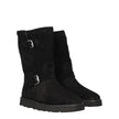 Black Leather Ankle Boots