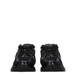 Black Fabric Athletic Sneakers
