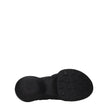 Black Fabric Slip-On Loafers