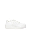 White Leather Low Tops