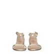 Gold Leather Sandals