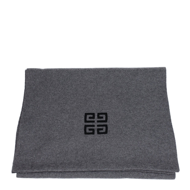 Gray Wool Scarves