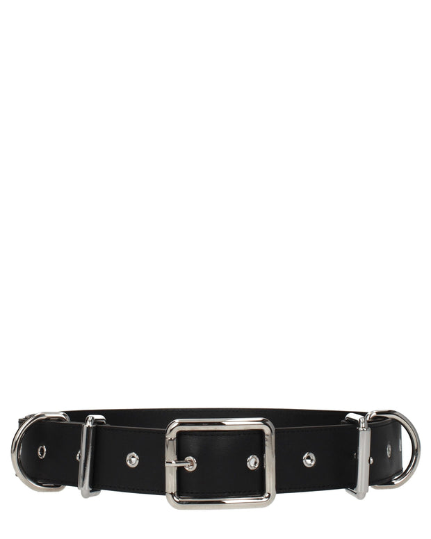 Black Leather Belt