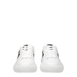White Leather Low Tops