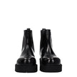 Black Leather Ankle Boots