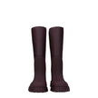 Red Cotton Rain Boots