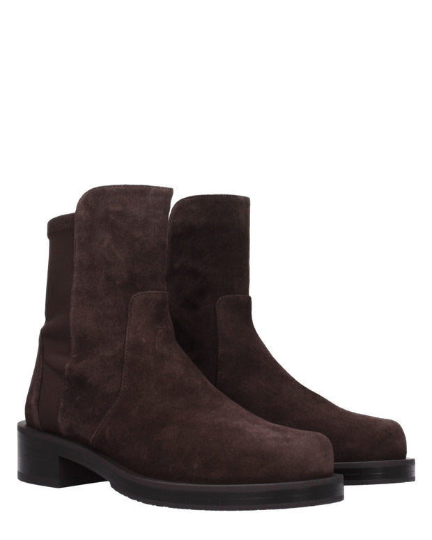 Brown Leather Ankle Boots