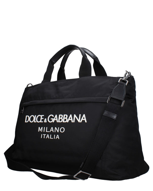 Black Fabric Luggage And Travel
