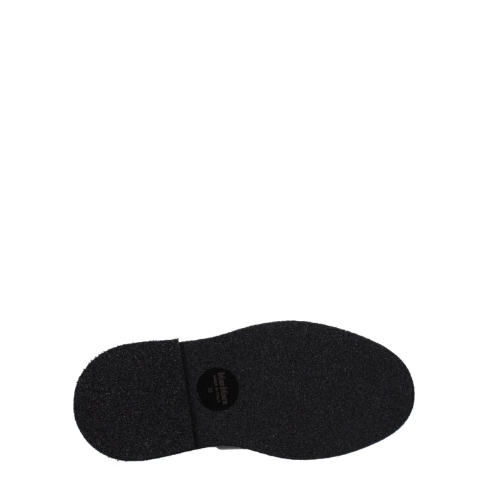 Black Leather Oxfords And Derbies