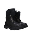 Black Polyethylene Ankle Boots