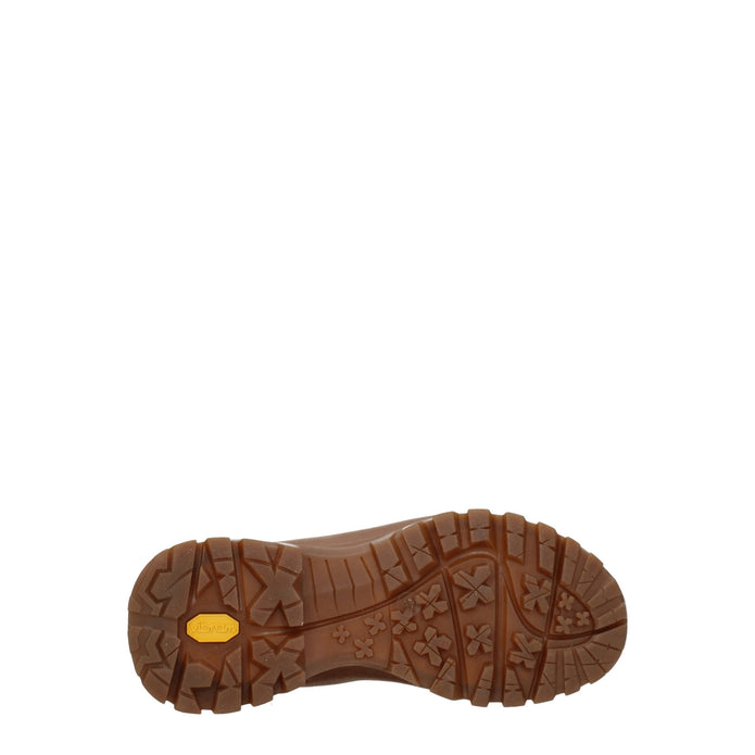 Brown Leather Ankle Boots