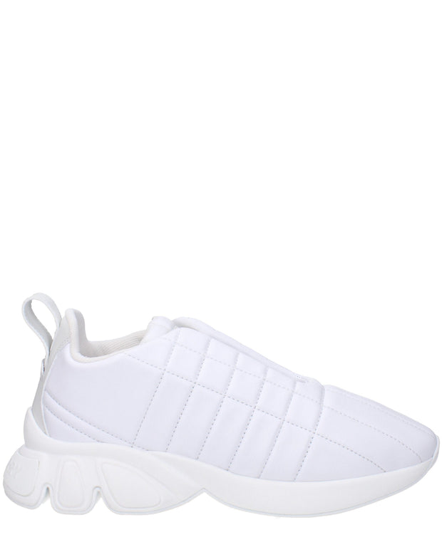 White Leather Sneakers