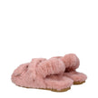 Pink Fur Sandals