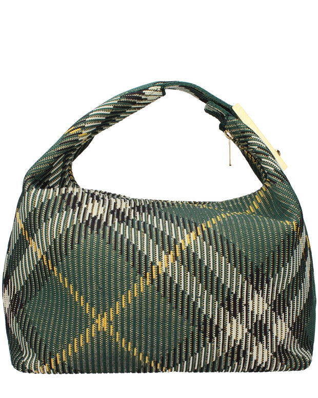 Green Fabric Handbag