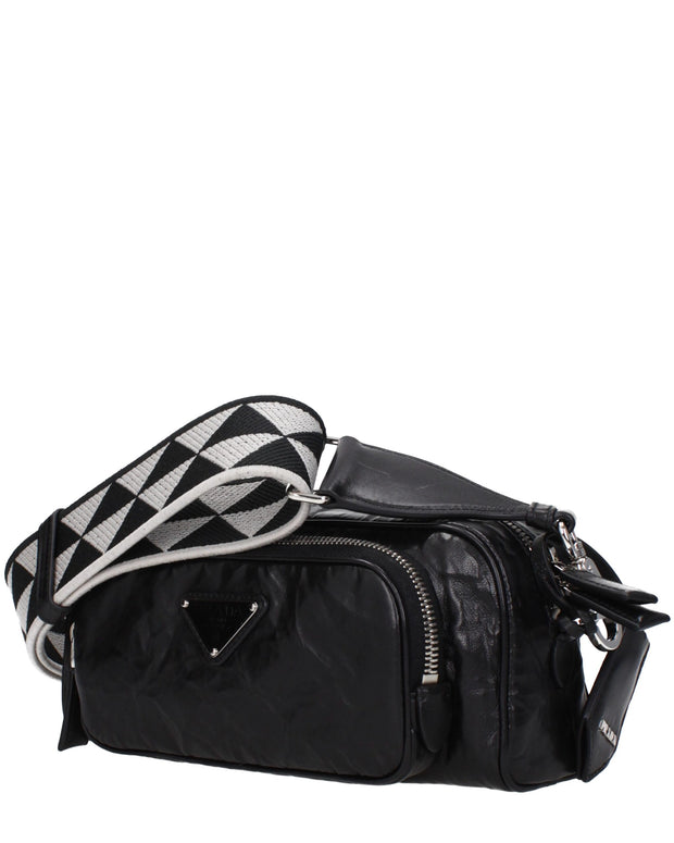 Black Leather Crossbody Bags