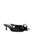 Black Leather Sandals
