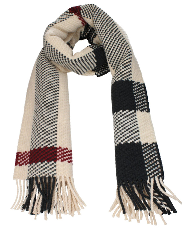 Beige Wool Scarf