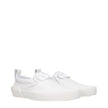 White Leather Slip-On Loafers