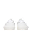 White Leather Slip-On Loafers