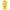 Yellow Polyester Umbrella
