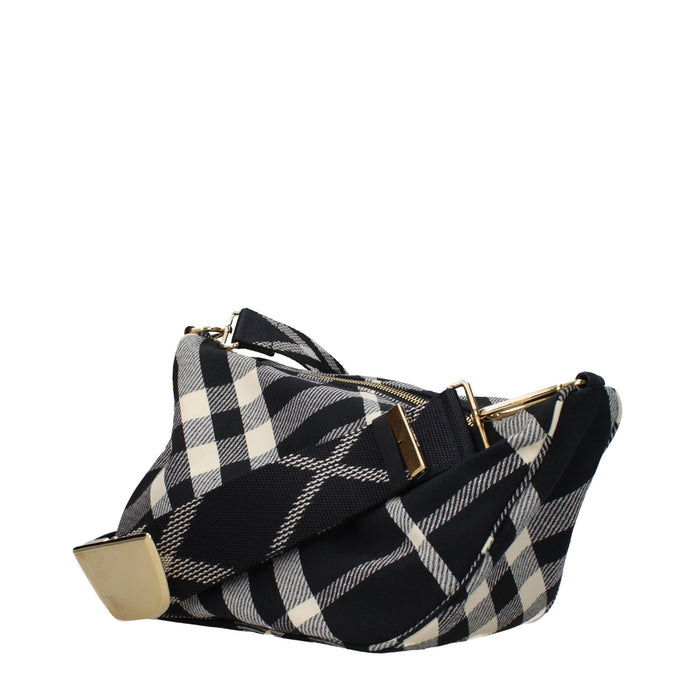 Black Fabric Crossbody Bags