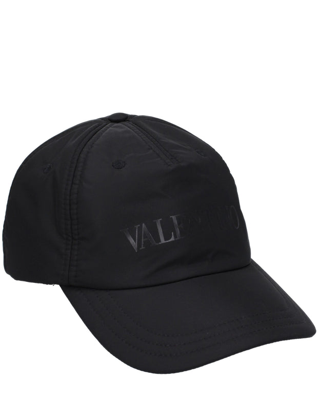 Black Polyamide Cap (Baseball Hat)