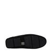 Black Leather Slip-On Loafers