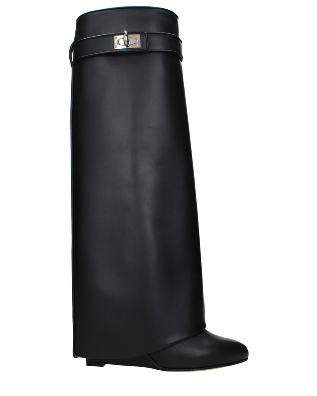 Black Leather Boots