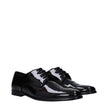Black Leather Oxfords And Derbies
