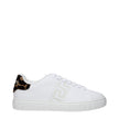 White Leather Low Tops