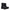 Black Cotton Ankle Boots