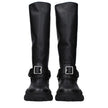 Black Leather Boots