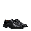 Black Leather Oxfords And Derbies