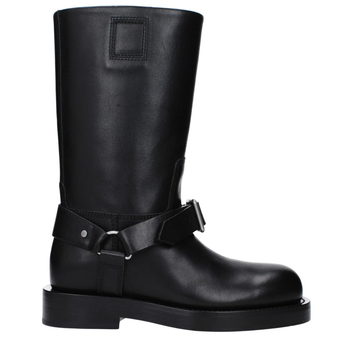 Black Leather Boots