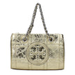 Gold Leather Handbag