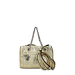 Gold Leather Handbag