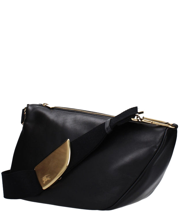 Black Leather Crossbody Bags